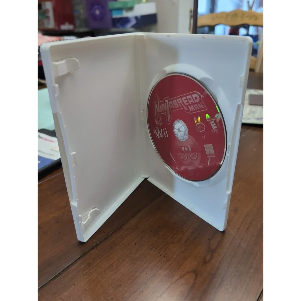 Ninjabread Man (Nintendo Wii Wii U)‎ Complete With Manual - Great Shape